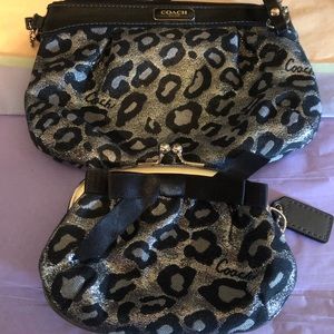 BNWoT. Coach wristlet and coin purse. Price firm.